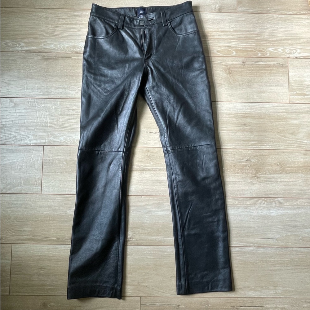 Vintage GAP Leather Jeans